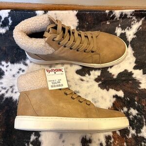 Cliffs by WHITE MOUNTAIN Men's Brown High-Top Sneakers